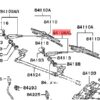 Orjinal Mitsubishi L200 L300 Silecek Kolu Sol MB543269-1