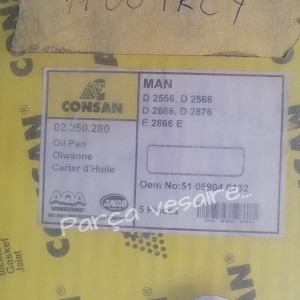 Man 26.230-26.270-L2000-M2000-LIONS CITY-M90 Yağ Karter Contası 02250230 1100YKCY-1