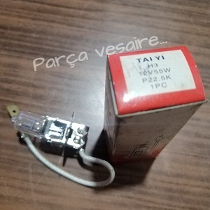 Taıyı H3 12V 55 W P22.5K Taıyı12