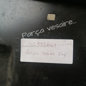 Orjinal Mitsubishi Canter 56 Sürücü Taban Sacı MC993641-3