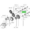 Orjinal Mitsubishi Canter Valf Dişli Transfer O-Ring 3124054500-1