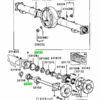 Orjinal Mitsubishi Delica L200 L300 Arka Aks Keçesi MB664588-1