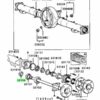 Orjinal Mitsubishi L200 L300 Aks Arka Tutucu MB664587-1