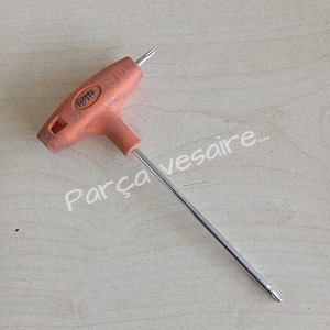 Retta S2 T10 T Tipi Torx Allen Anahtar 2. El